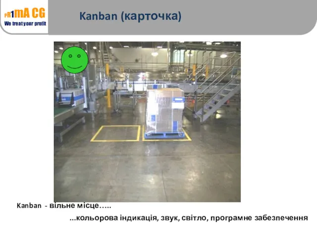 Як можливо спростити інформативний потік та інформувати про необхідність пакувальних матеріалів? . Kanban