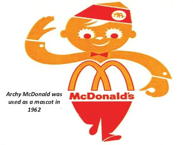 Archy McDonald was used as a mascot in 1962