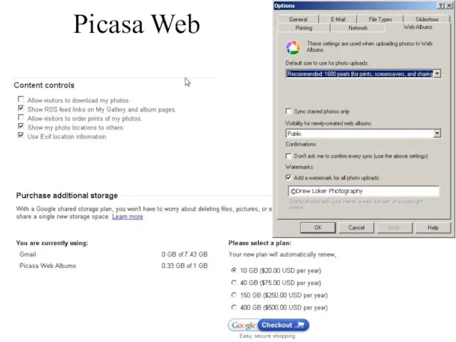 Picasa Web