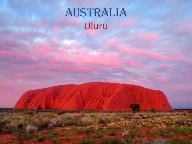 Australia Uluru