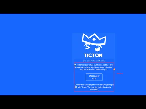 Ticton is your virtual buddy that watches live esports and