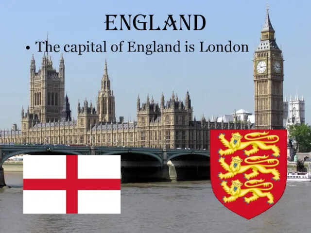 England The capital of England is London