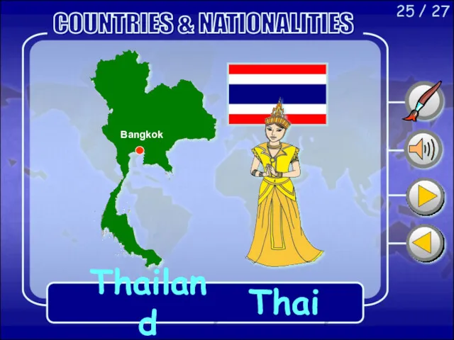 25 / 27 Thailand Thai
