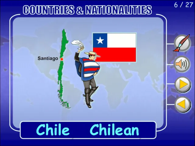 6 / 27 Chile Chilean