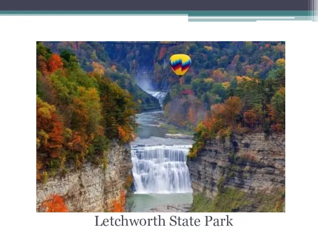 Places to visit Letchworth State Park