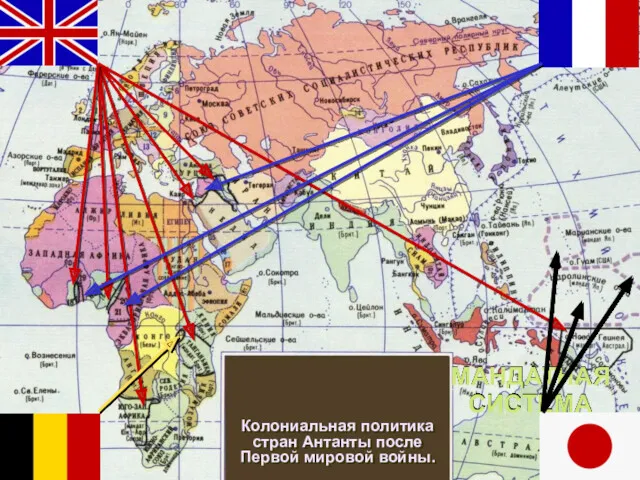 МАНДАТНАЯ СИСТЕМА Колониальная политика стран Антанты после Первой мировой войны.