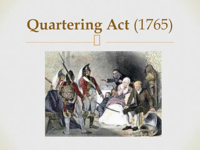 Quartering Act (1765)