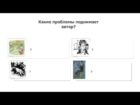 Какие проблемы поднимает автор?