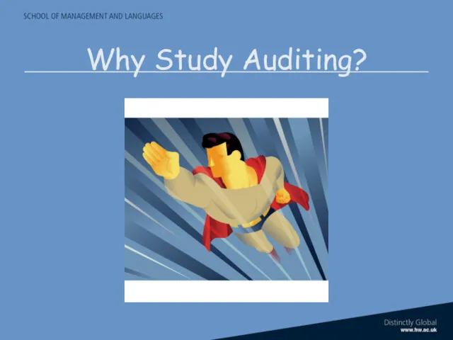 Why Study Auditing?