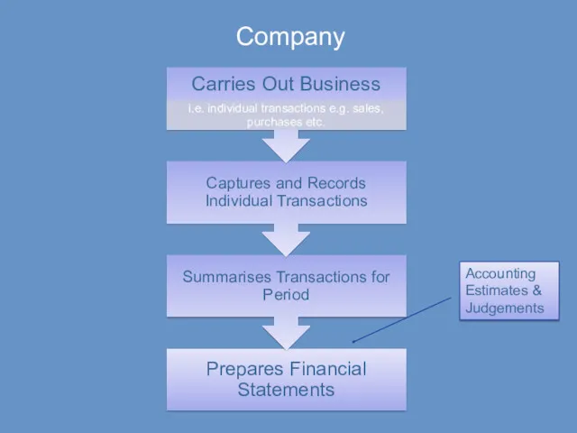 Company Accounting Estimates & Judgements