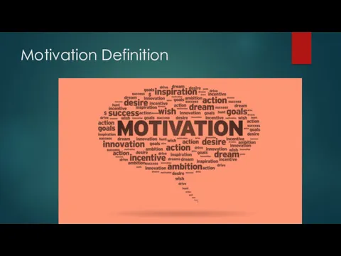 Motivation Definition