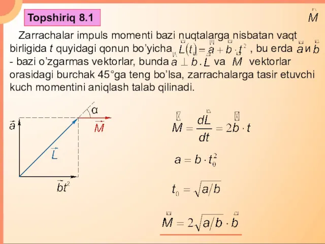 Topshiriq 8.1