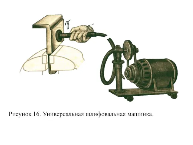 Рисунок 16. Универсальная шлифовальная машинка.