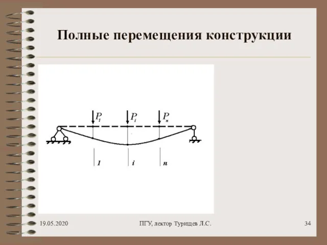 19.05.2020 ПГУ, лектор Турищев Л.С. Полные перемещения конструкции