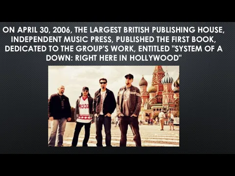 ON APRIL 30, 2006, THE LARGEST BRITISH PUBLISHING HOUSE, INDEPENDENT