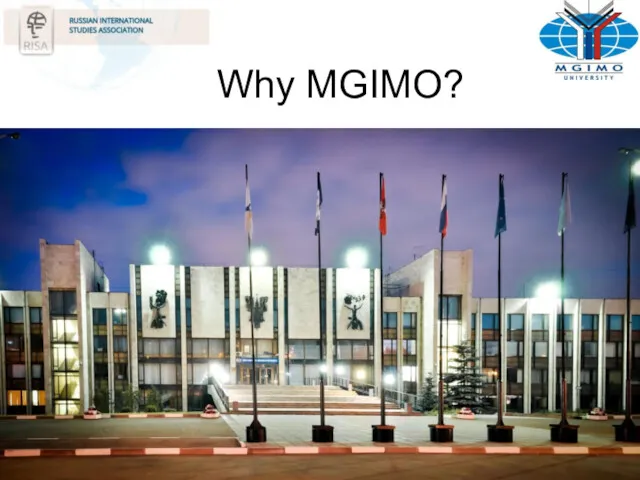 Why MGIMO?