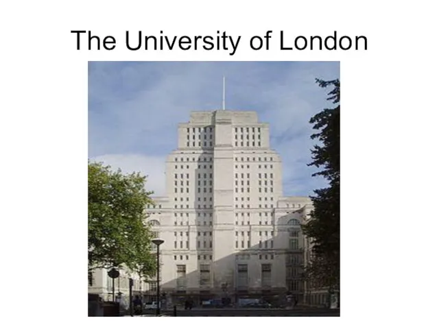 The University of London