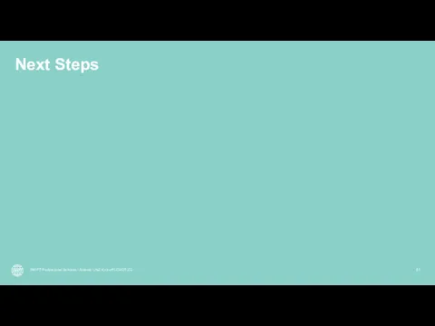 Next Steps SWIFT Professional Services I Alliance Lite2 Kick-off LCMDTJ22