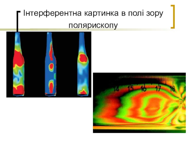 Інтерферентна картинка в полі зору полярископу