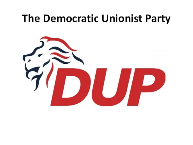 The Democratic Unionist Party