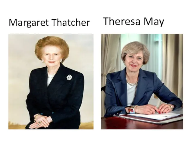 Theresa May Margaret Thatcher