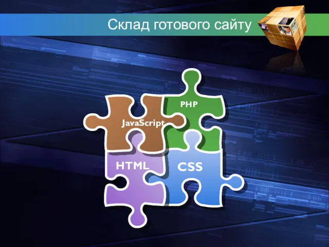 Склад готового сайту HTML