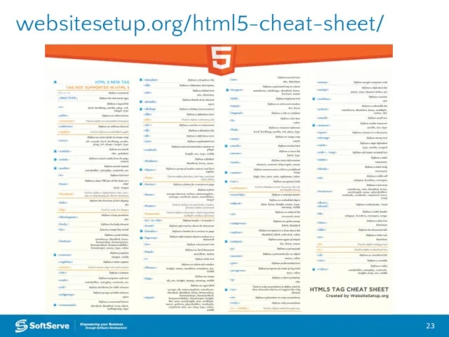 websitesetup.org/html5-cheat-sheet/