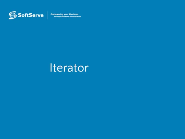 Iterator