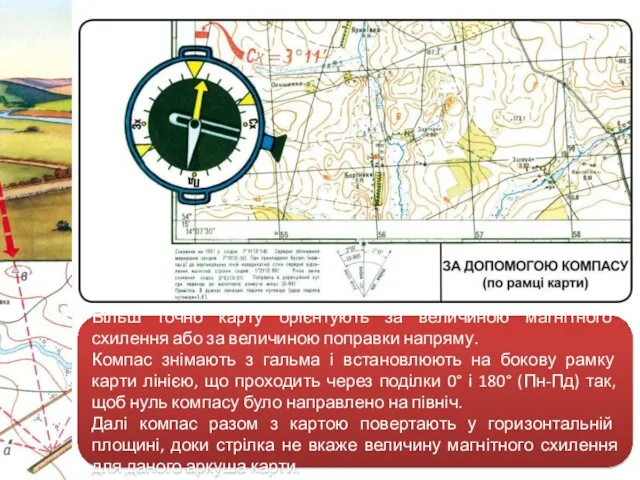 Спосіб застосовують, як правило, на місцевості, складній для орієнтування (ліс,