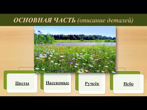 ОСНОВНАЯ ЧАСТЬ (описание деталей)