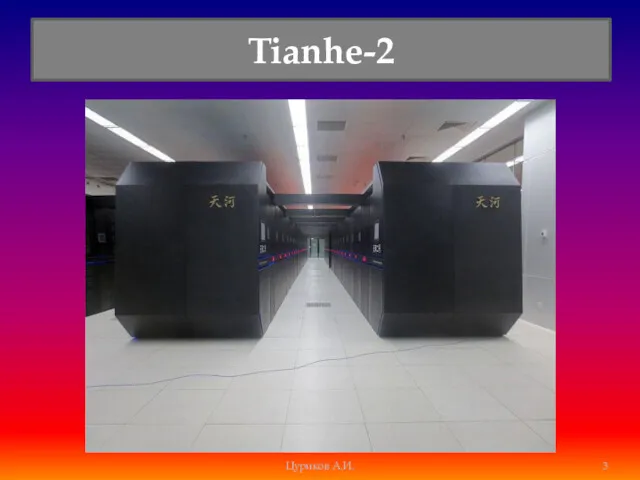 Tianhe-2 Цуриков А.И.