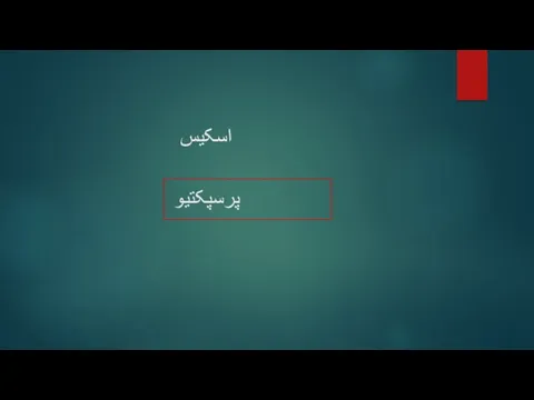 اسکیس پرسپکتیو