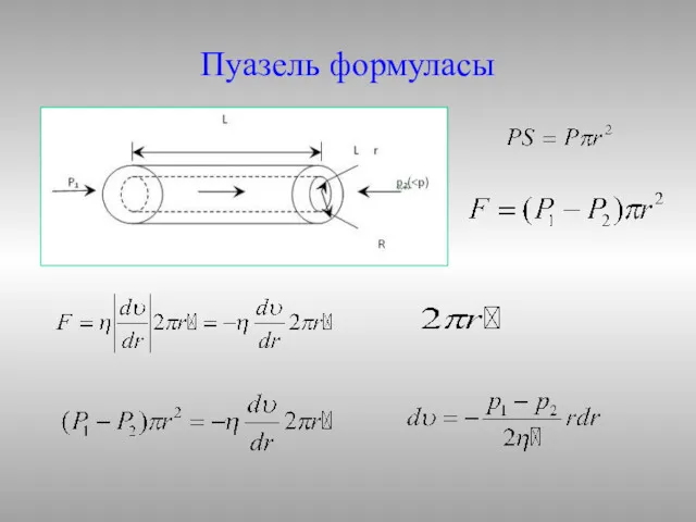 Пуазель формуласы