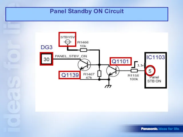 Panel Standby ON Circuit 3.3v