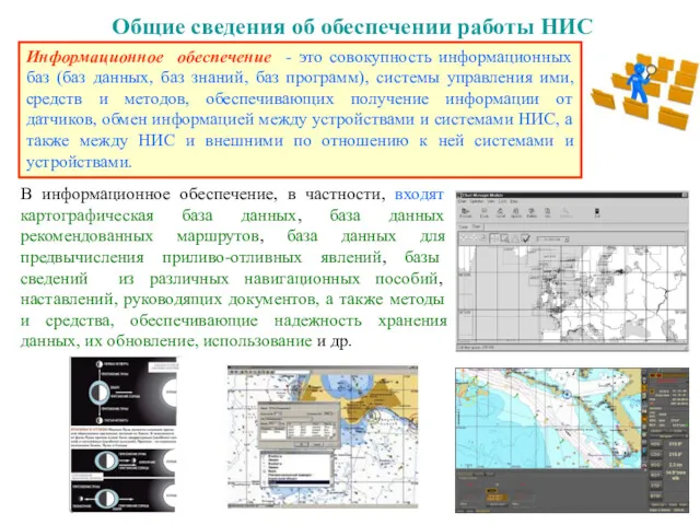 Общие сведения об обеспечении работы НИС Информационное обеспечение - это