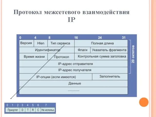 Протокол межсетевого взаимодействия IP