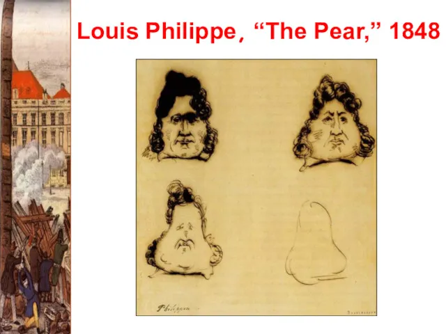 Louis Philippe, “The Pear,” 1848