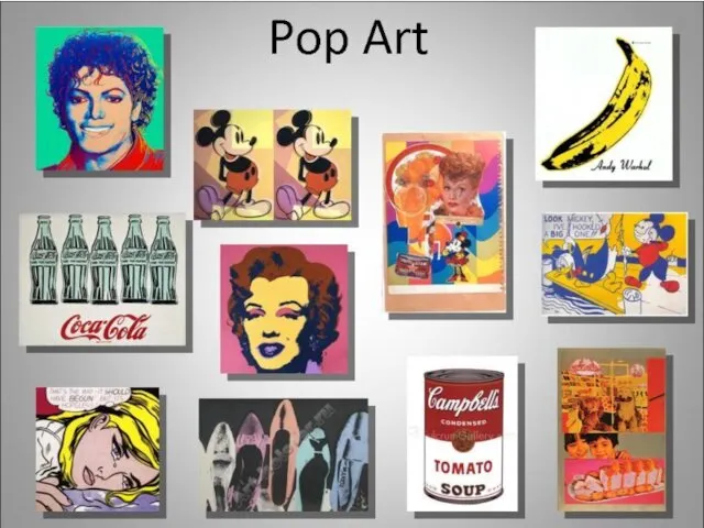 Поп-арт Поп-арт (от англ. pop art, сокращение от popular art