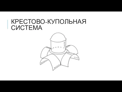 КРЕСТОВО-КУПОЛЬНАЯ СИСТЕМА