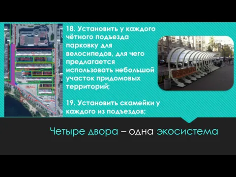 Четыре двора – одна экосистема 18. Установить у каждого чётного