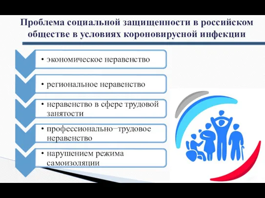 Проблема социальной защищенности в российском обществе в условиях короновирусной инфекции