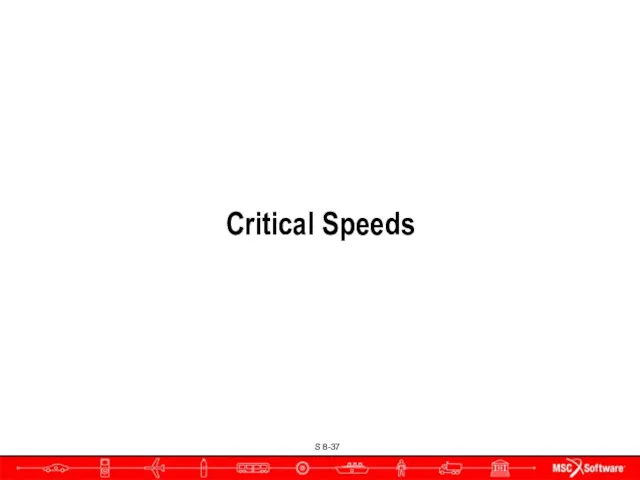 Critical Speeds