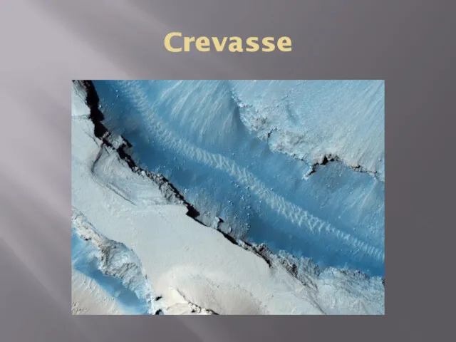 Crevasse