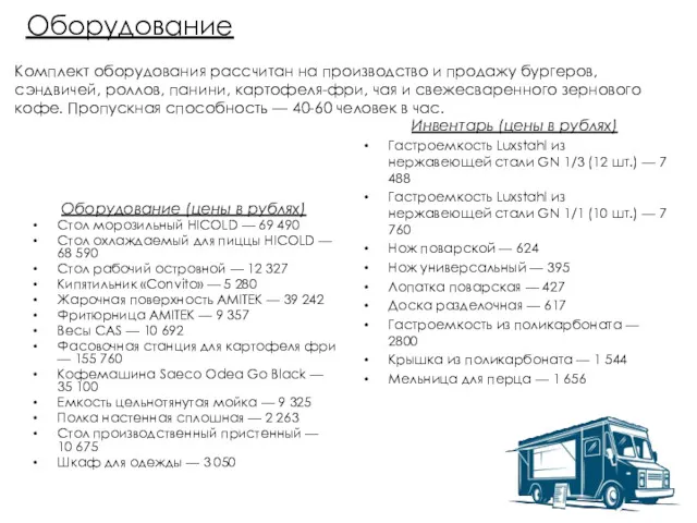 Оборудование Инвентарь (цены в рублях) Гастроемкость Luxstahl из нержавеющей стали