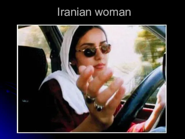 Iranian woman