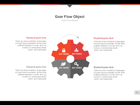 Gear Flow Object Gear Flow Object