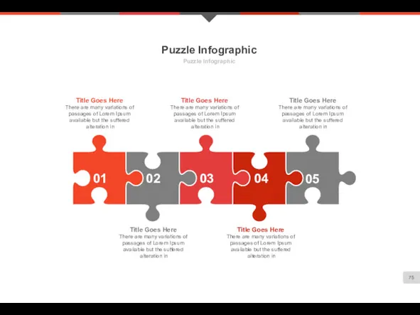 Puzzle Infographic Puzzle Infographic