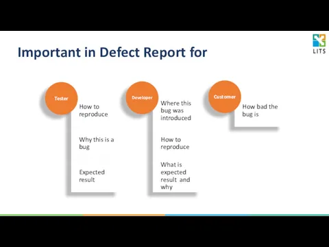 Important in Defect Report for