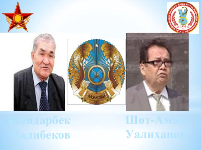 Жандарбек Малибеков Шот-Аман Уалиханов