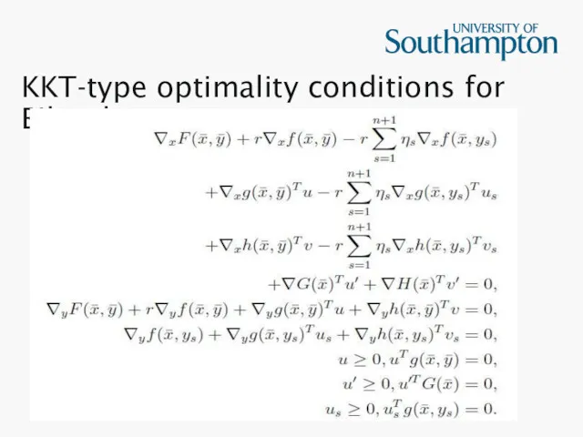 KKT-type optimality conditions for Bilevel